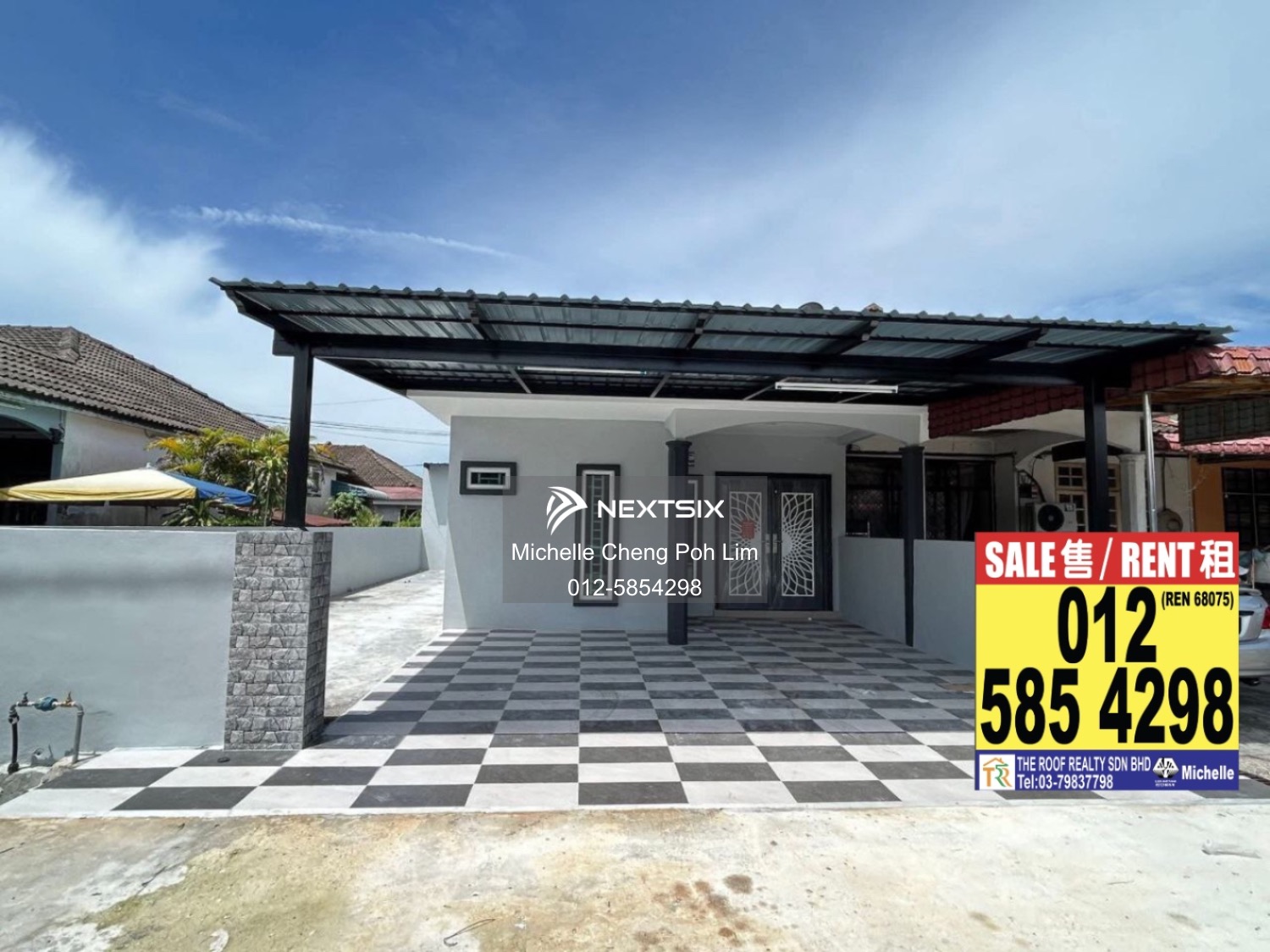 1-sty Terrace/Link House For Sale in Ipoh Perak