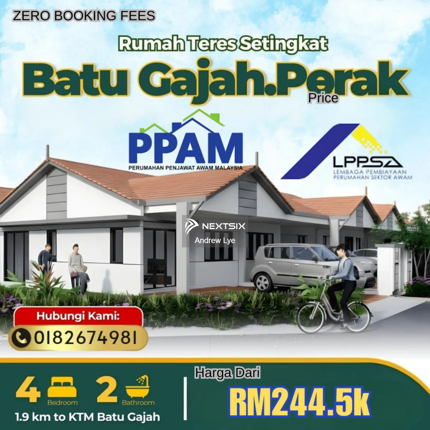 1-sty Terrace/Link House For Sale in Batu Gajah Perak