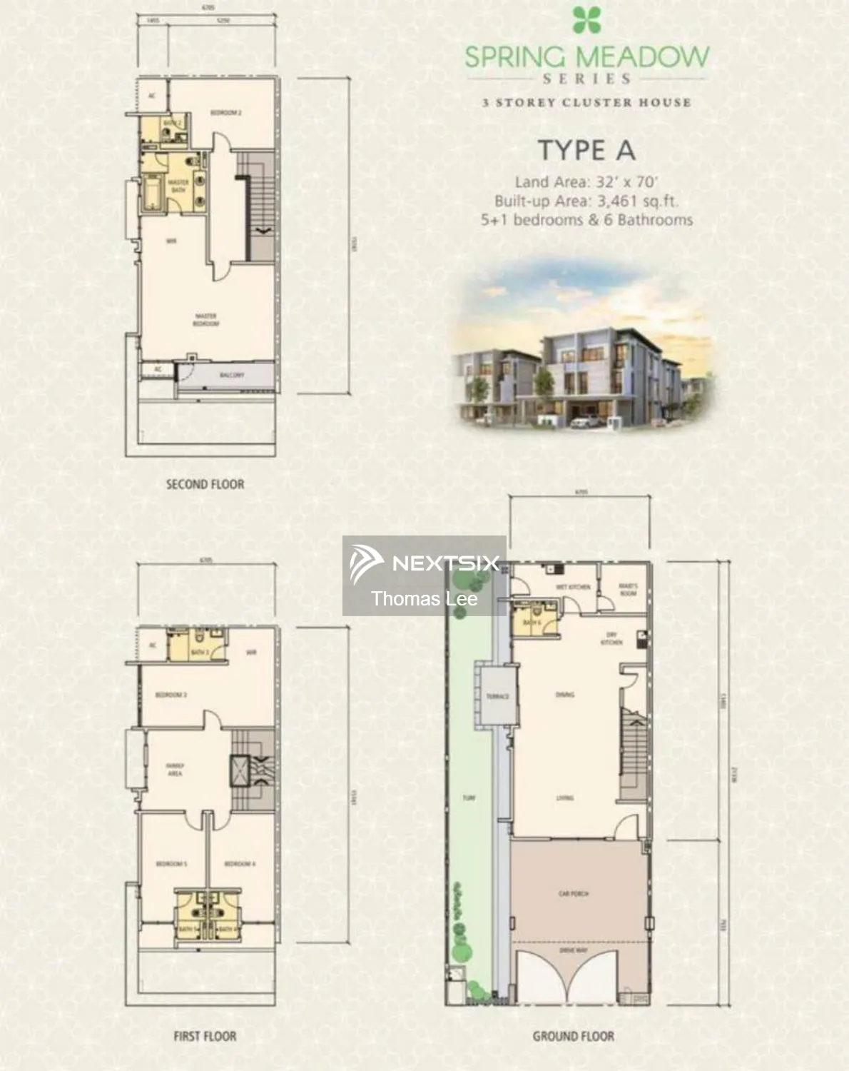 Cluster House floor plan - Image 1