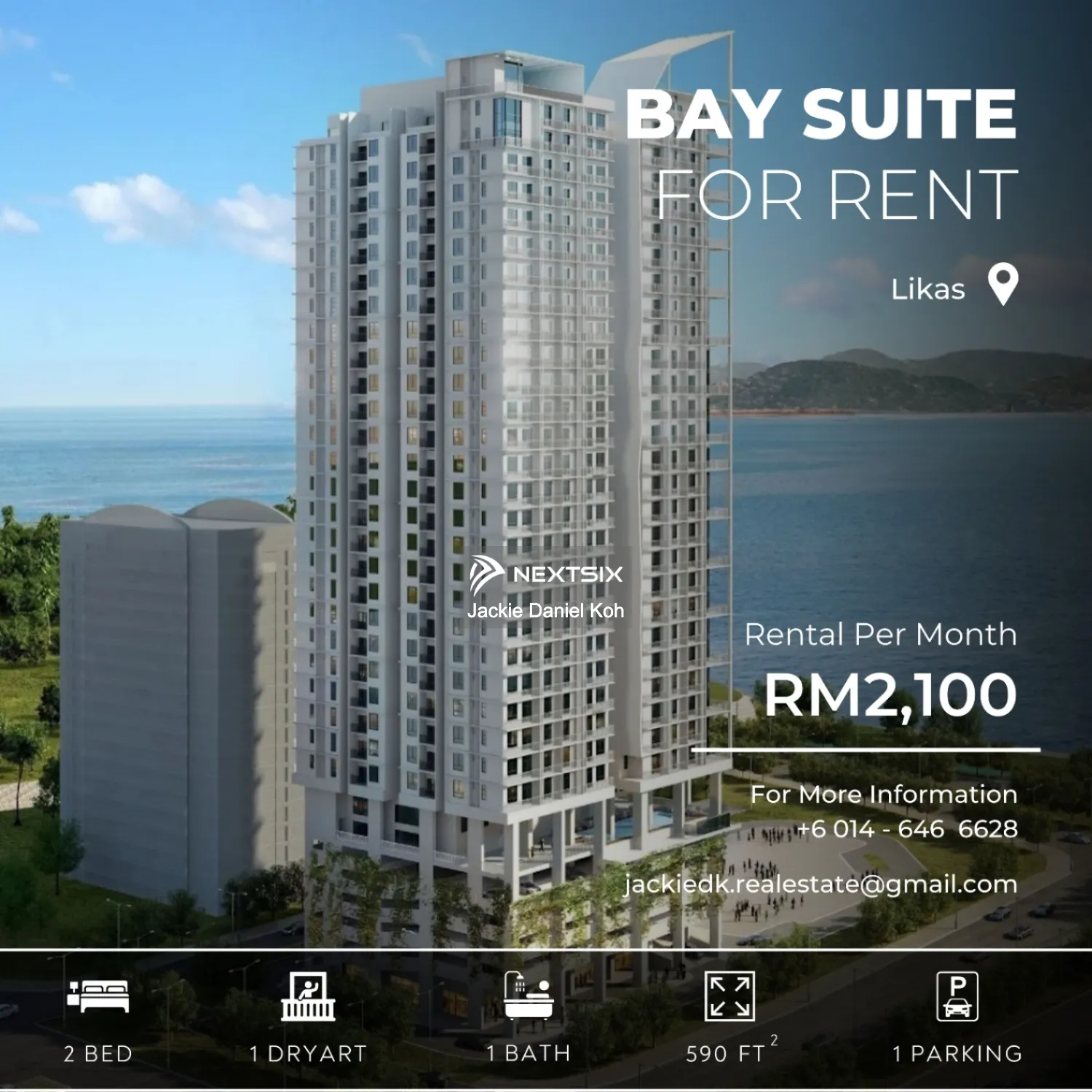 Serviced Residence For Rent in Likas Sabah