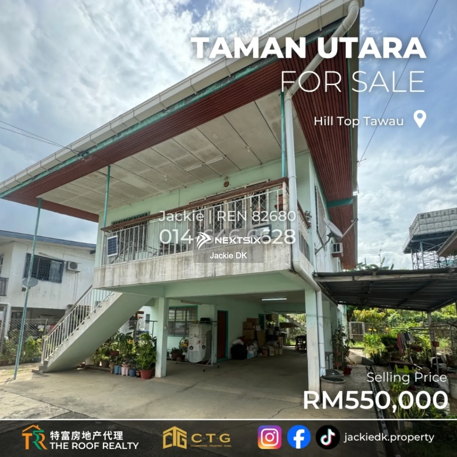 Bungalow For Sale in Tawau Sabah