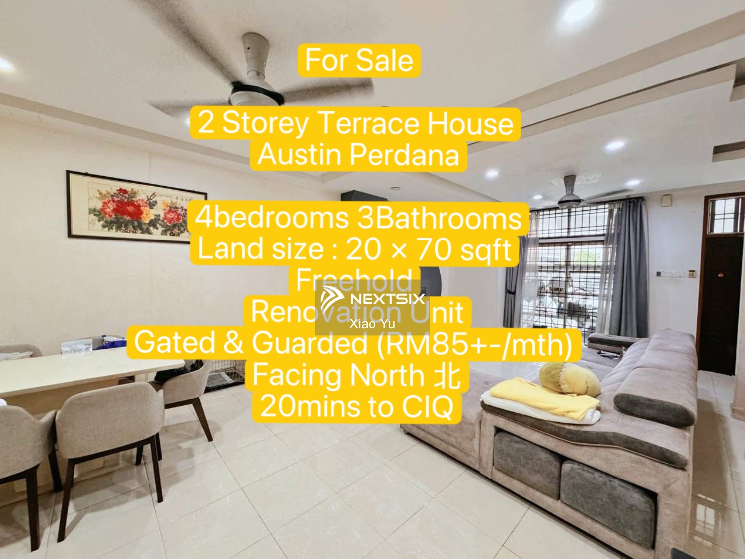 2-sty Terrace/Link House For Sale in Johor Bahru Johor