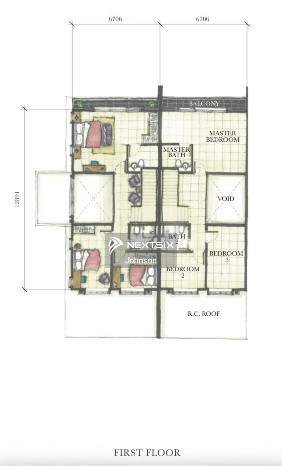 2-sty Terrace/Link House For Sale in Johor Bahru Johor - Image 15