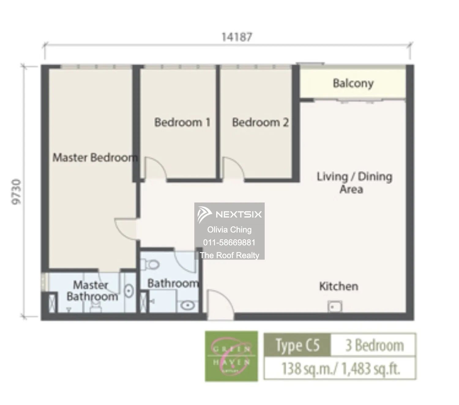 Serviced Residence floor plan - Image 1