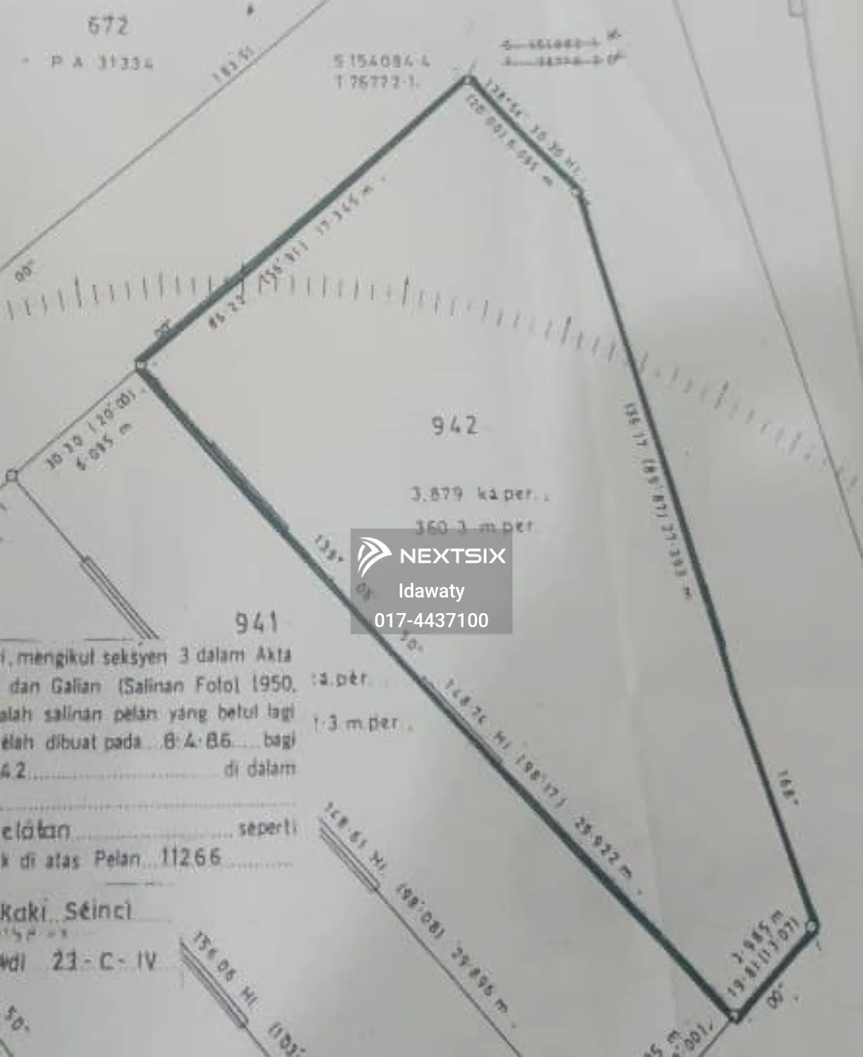 1-sty Terrace/Link House floor plan - Image 1