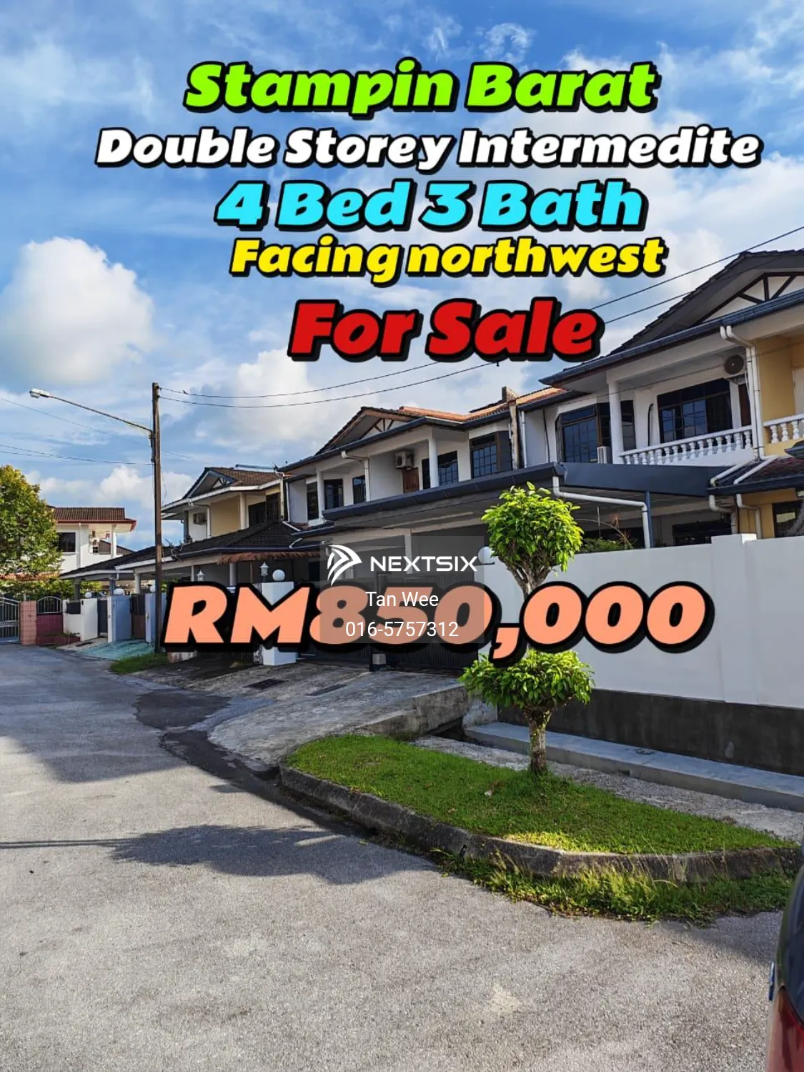 2-sty Terrace/Link House For Sale in Kuching Sarawak