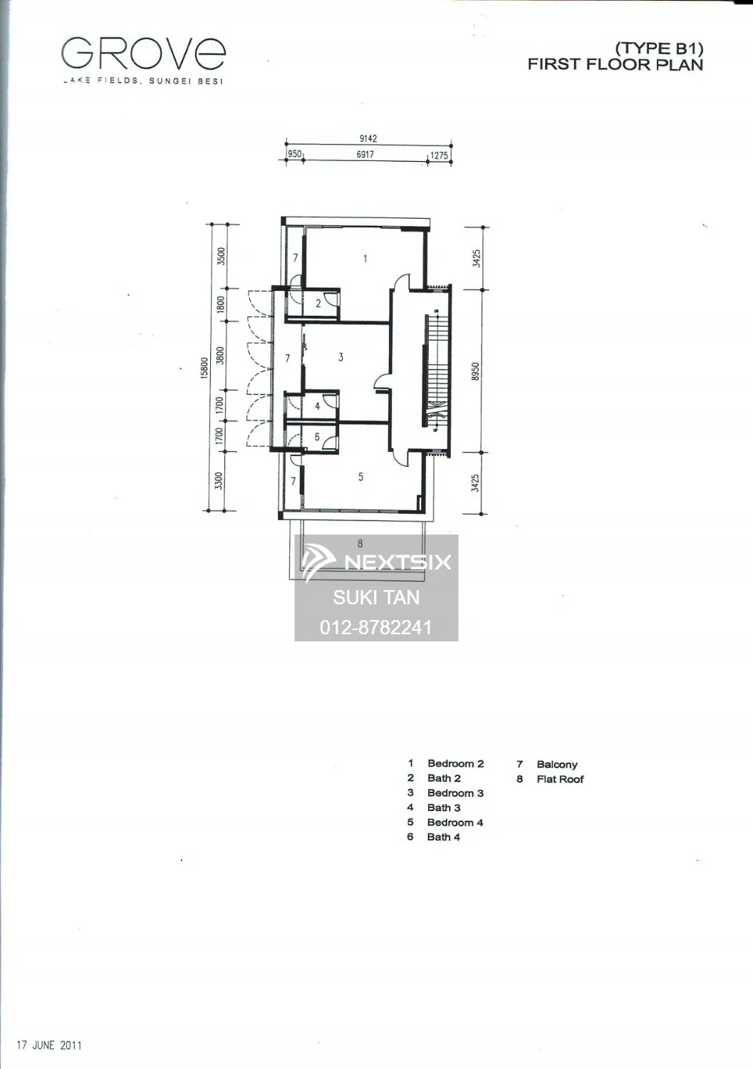 Semi-detached House floor plan - Image 6