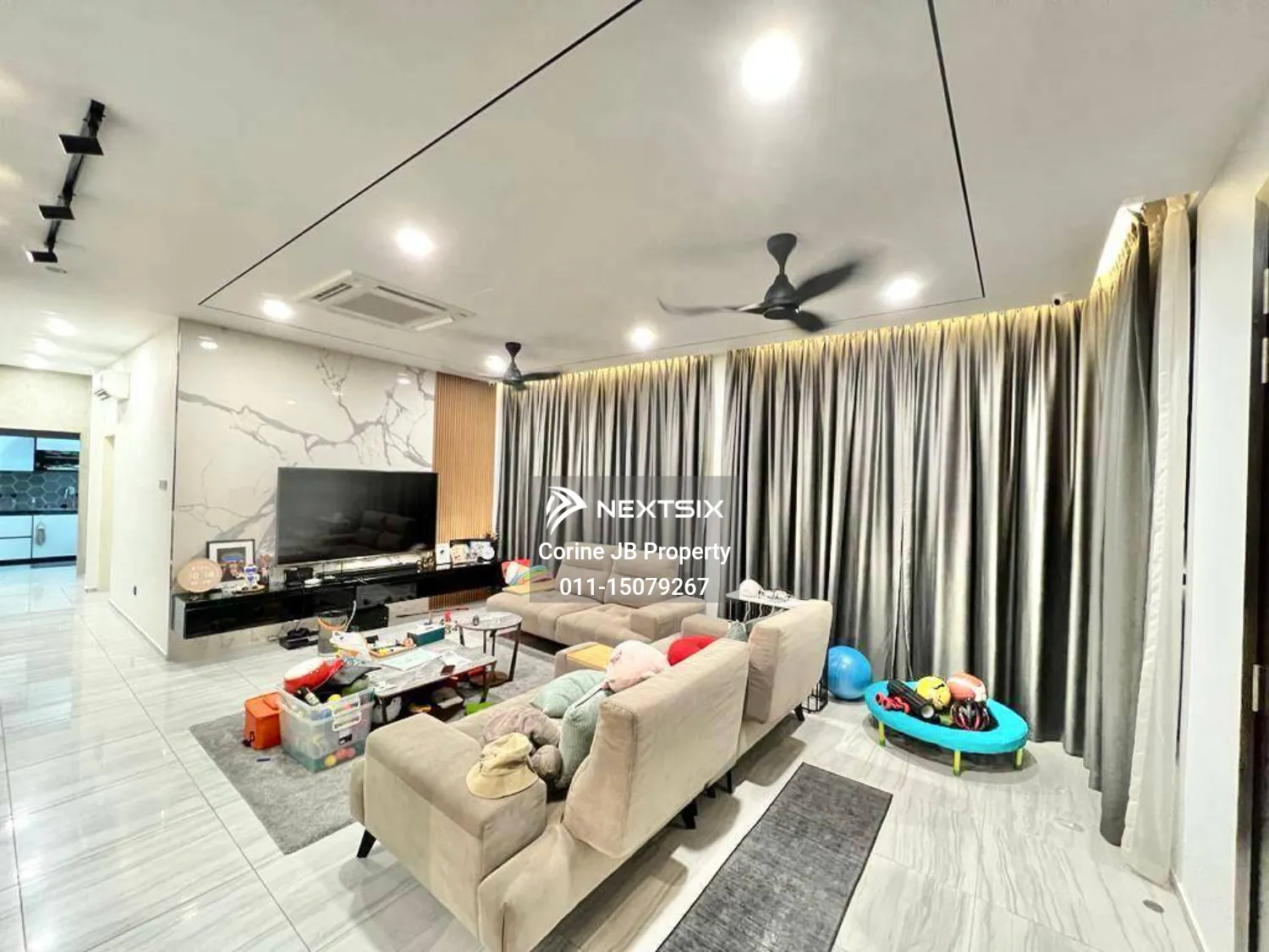 Cluster House For Sale in Plentong Johor