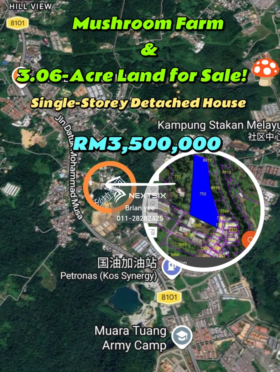 Agricultural Land For Sale in Kota Samarahan Sarawak