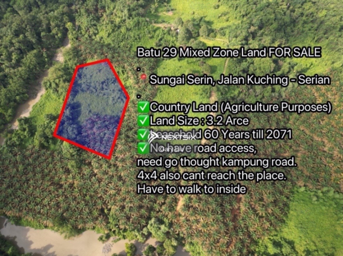 Agricultural Land For Sale in Serian Sarawak