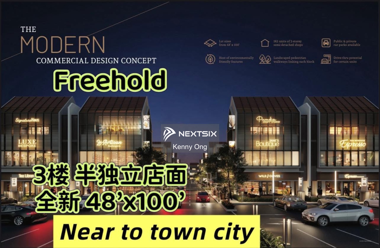 Commercial Semi-D For Sale in Iskandar Puteri (Nusajaya) Johor