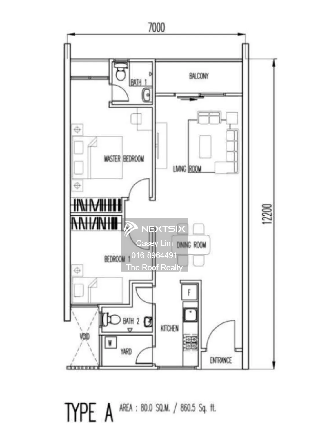 Serviced Residence floor plan - Image 1