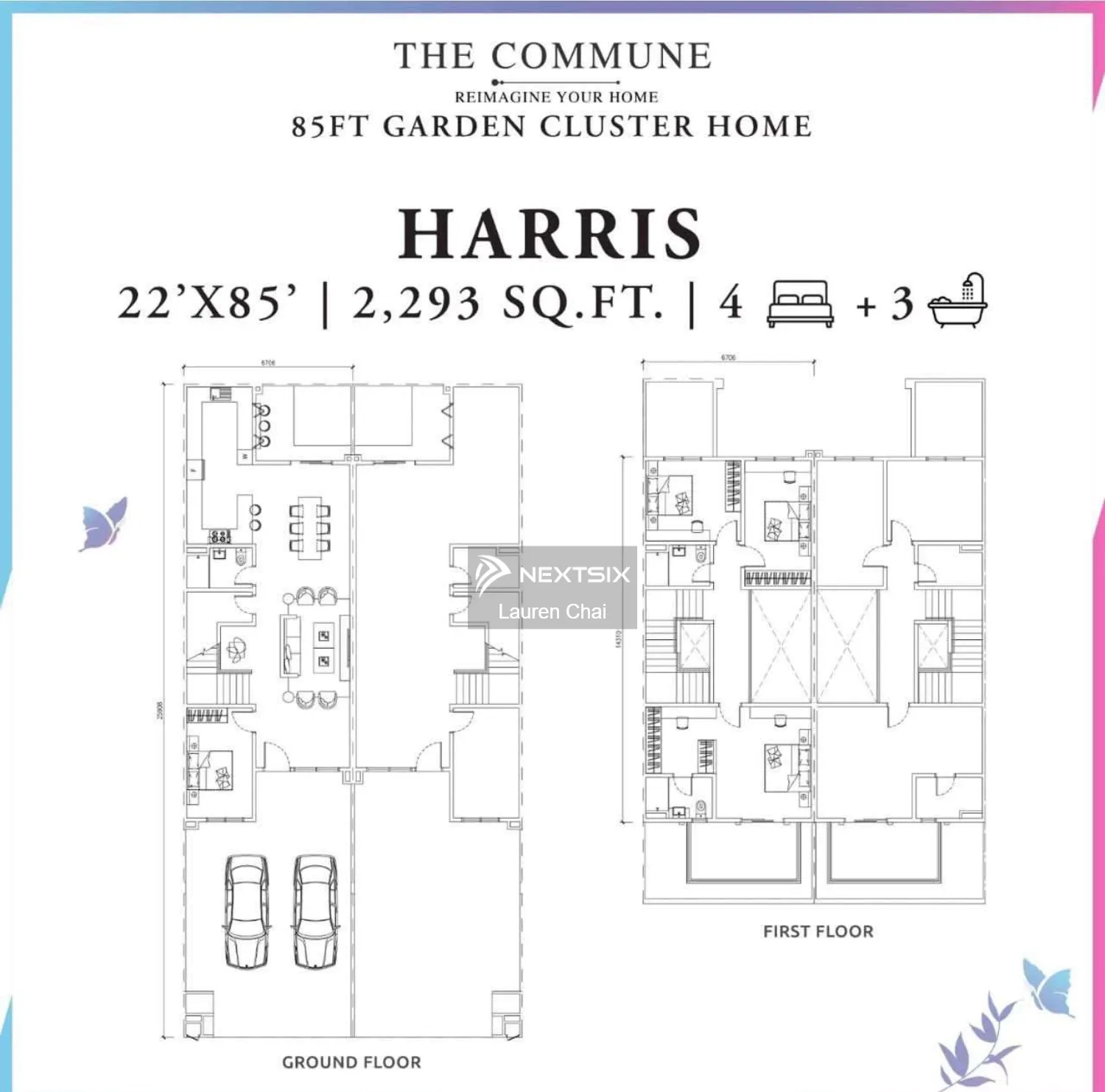 Cluster House floor plan - Image 1