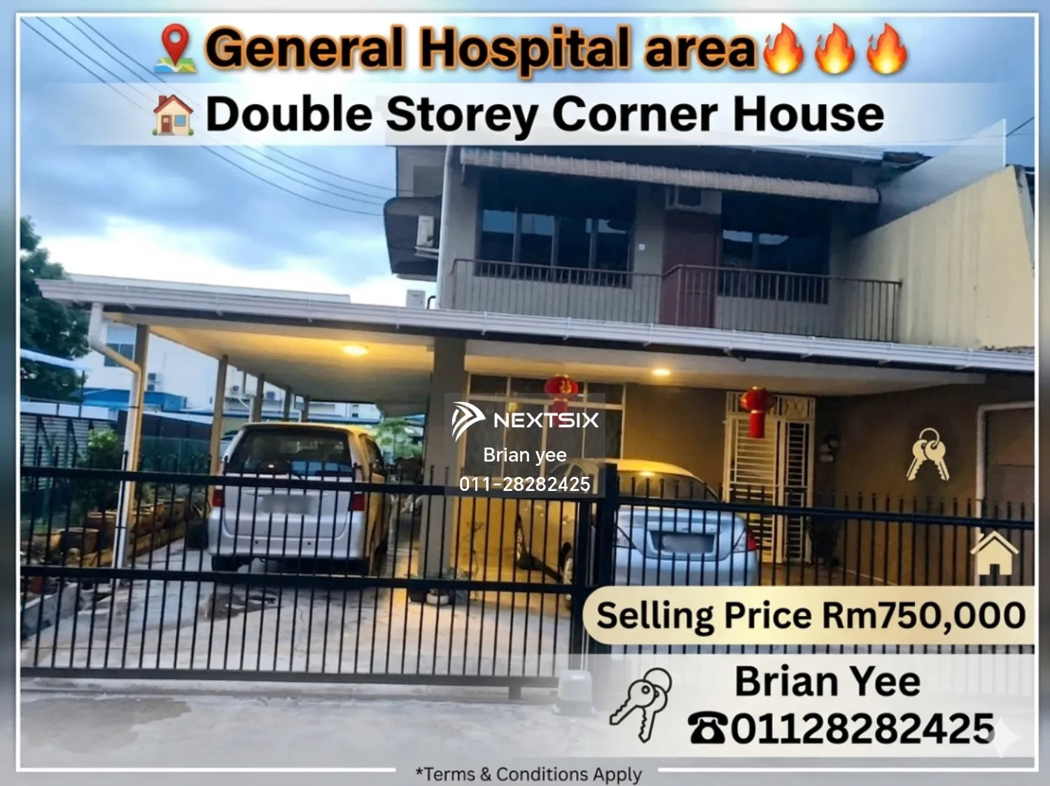 2-sty Terrace/Link House For Sale in Kuching Sarawak