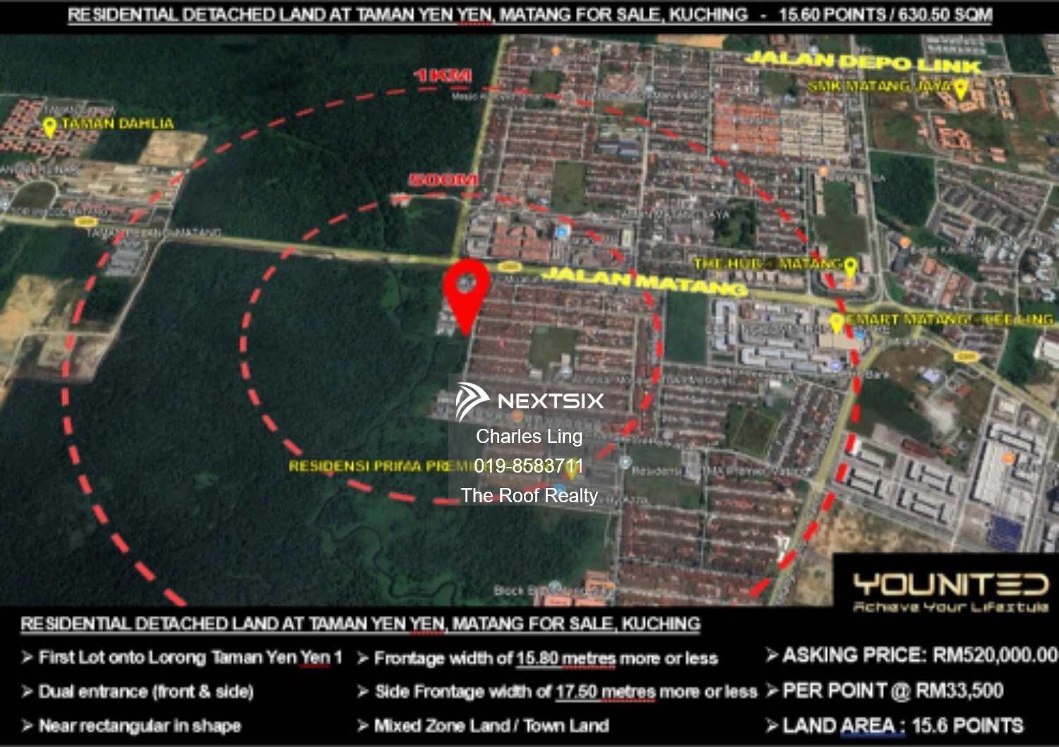 Bungalow Land For Sale in Kuching Sarawak