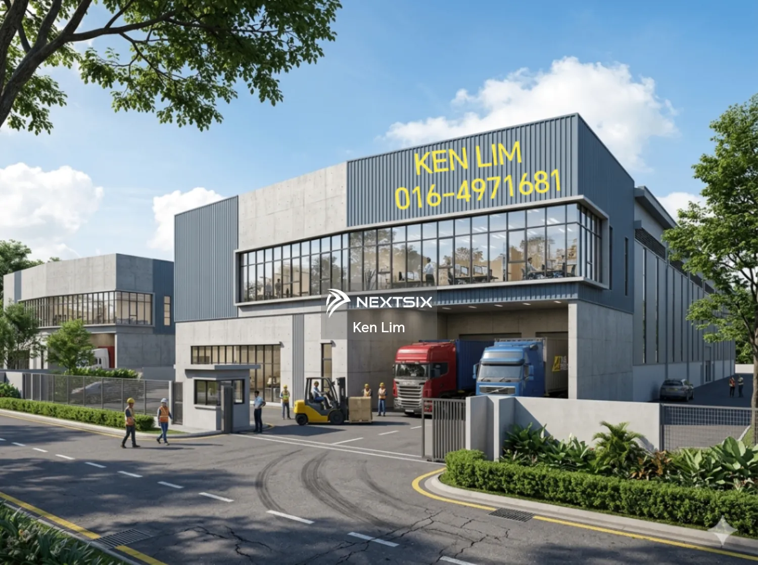 Detached Factory For Sale in Batu Kawan Penang