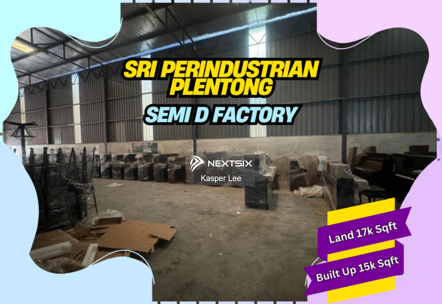 Semi-D Factory For Sale in Plentong Johor