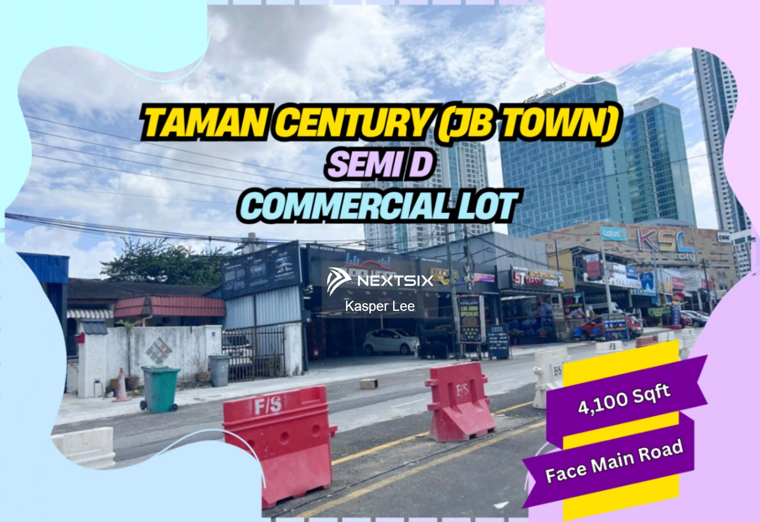 Commercial Semi-D For Sale in Johor Bahru Johor