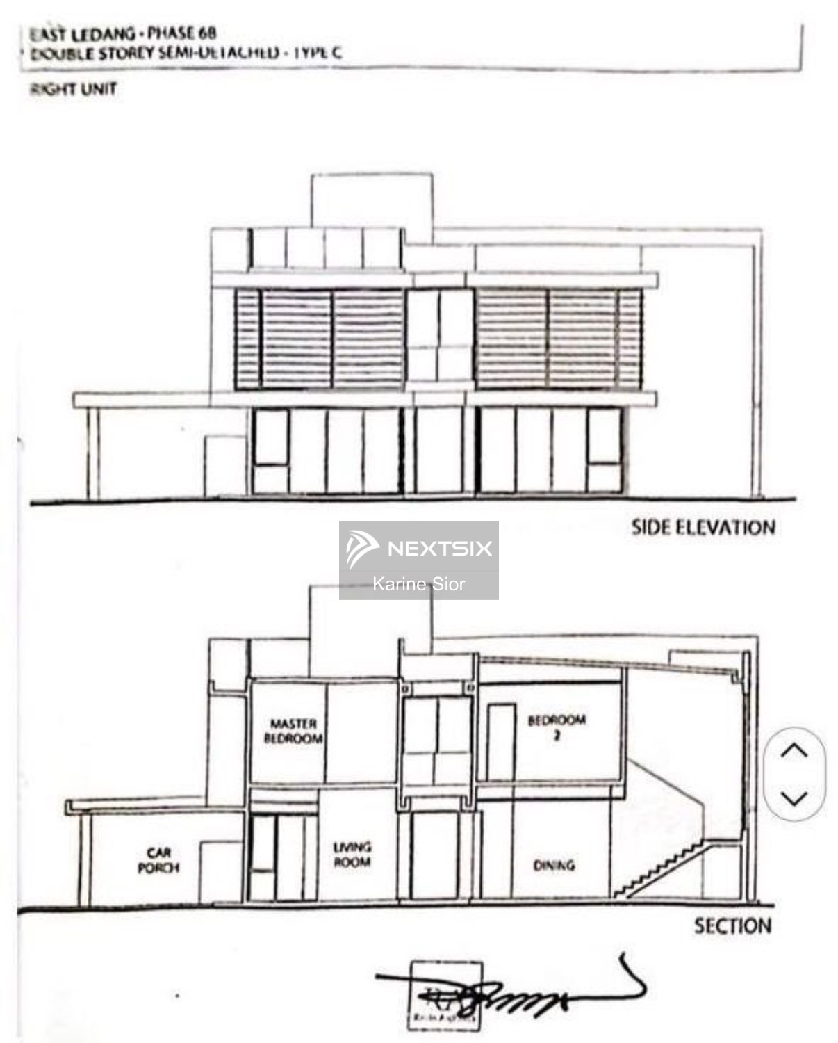 Semi-detached House floor plan - Image 1