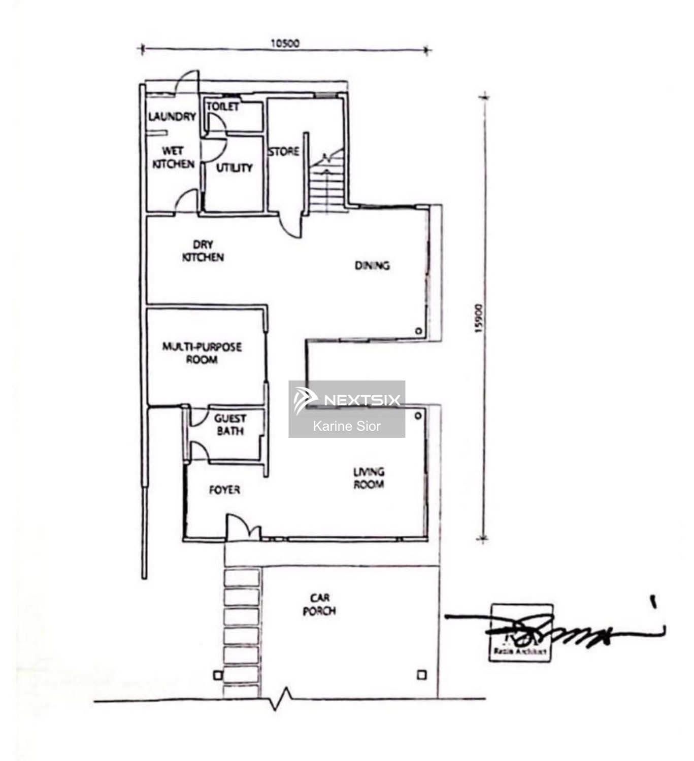 Semi-detached House floor plan - Image 2