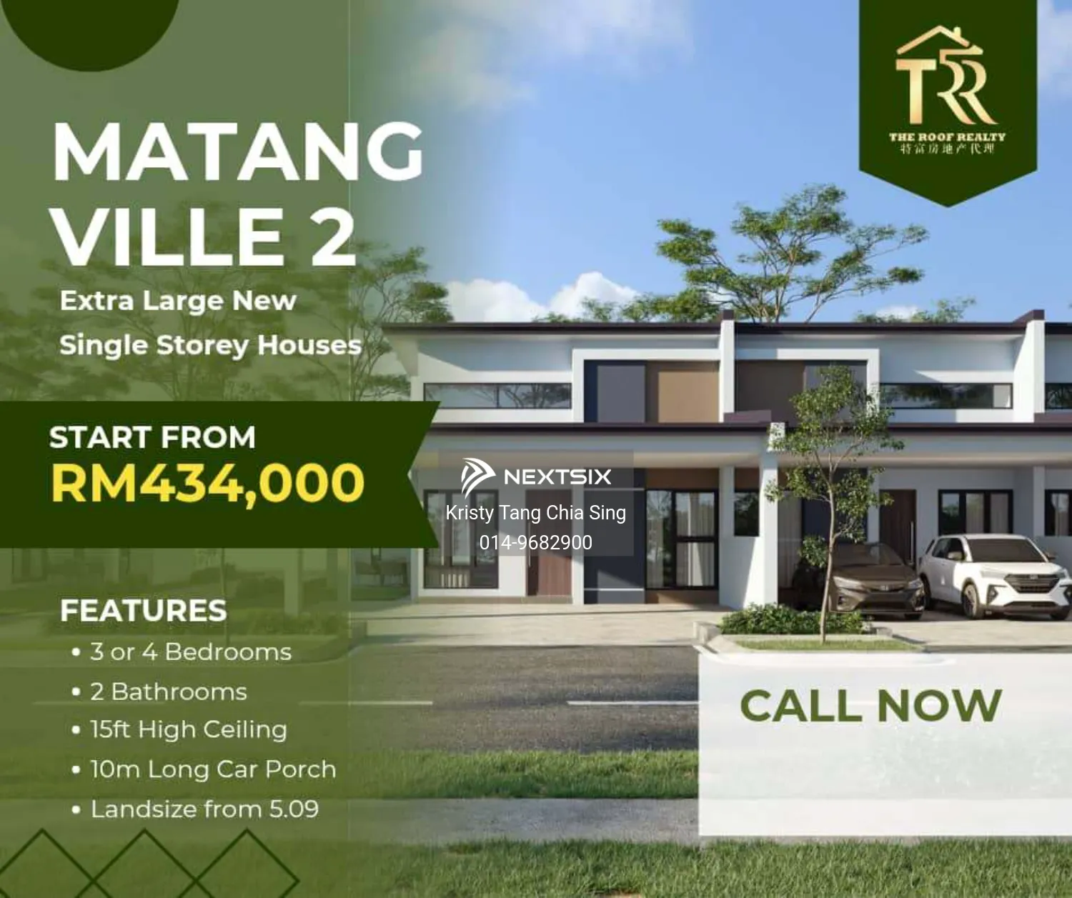 1-sty Terrace/Link House For Sale in Kuching Sarawak