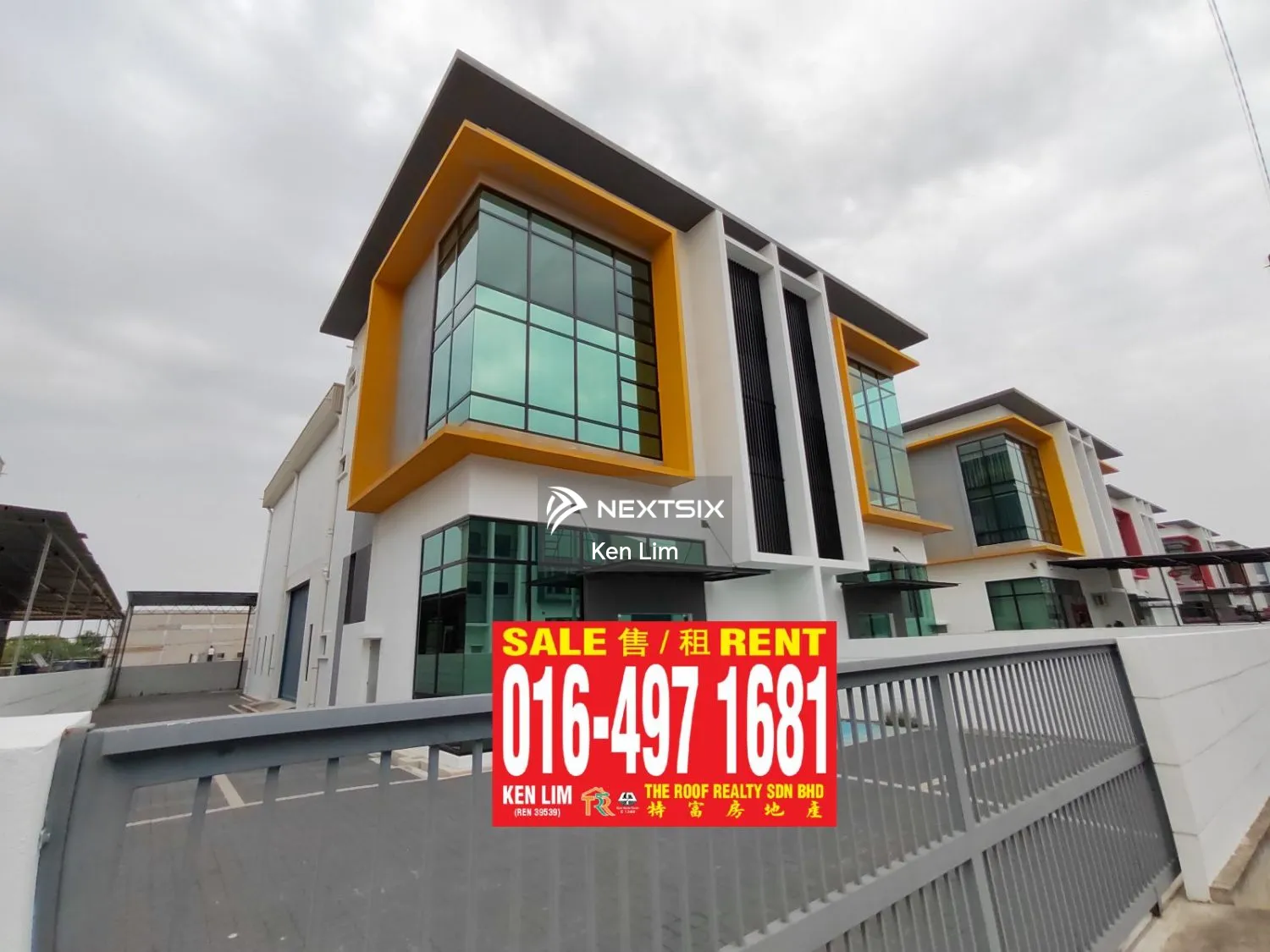 Semi-D Factory For Sale in Bukit Mertajam Penang