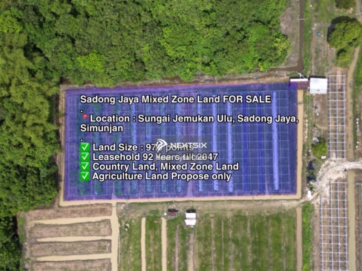 Agricultural Land For Sale in Simunjan Sarawak