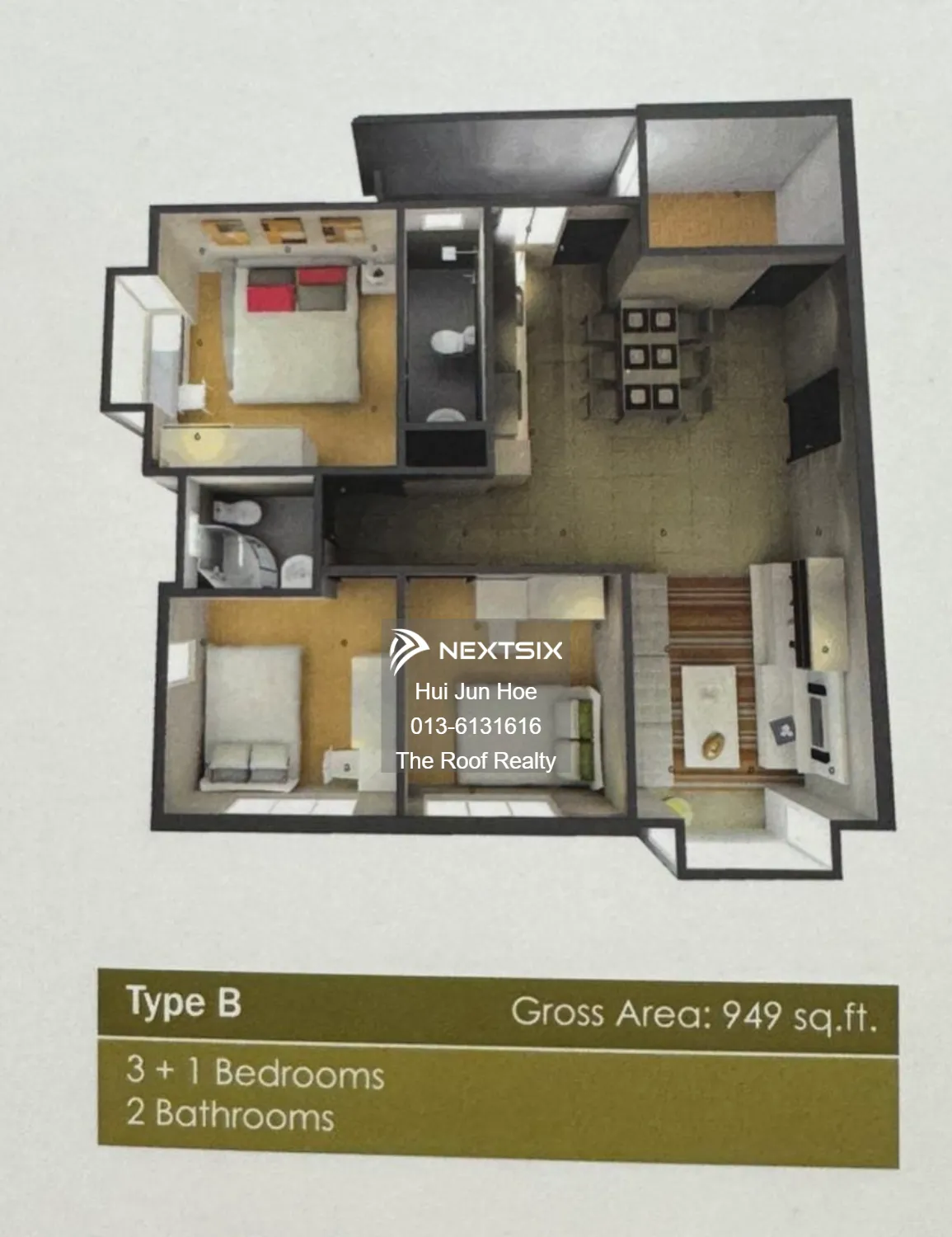 Apartment For Sale in Penampang Sabah - Image 11