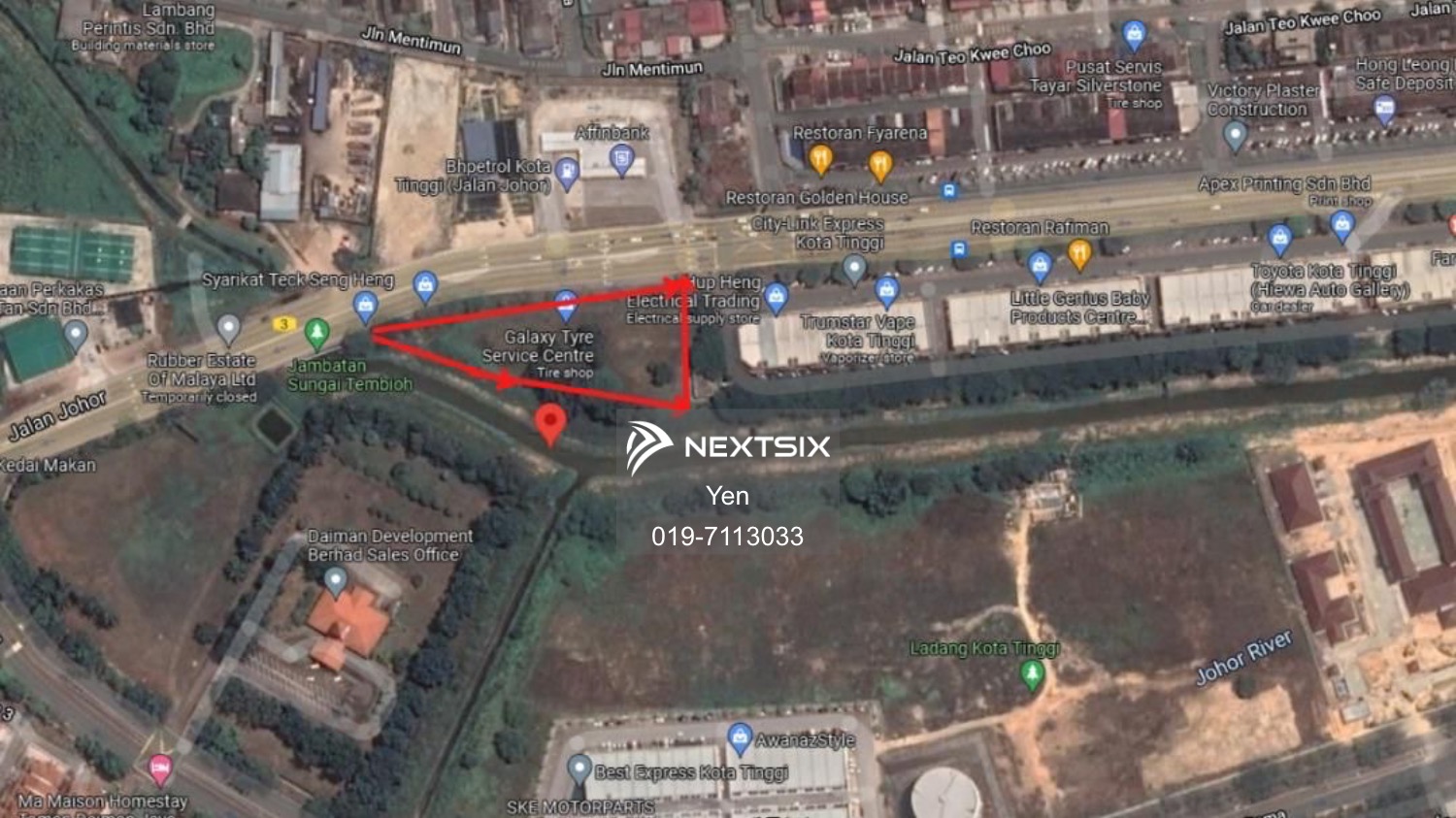 Commercial Land For Sale in Kota Tinggi Johor