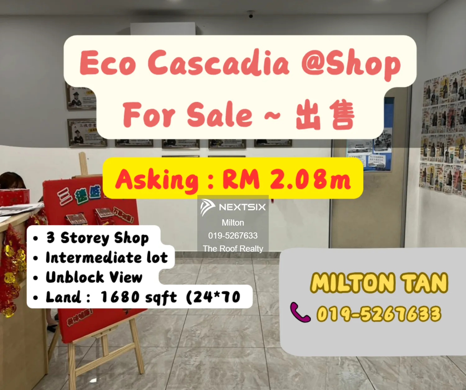 Shop For Sale in Johor Bahru Johor