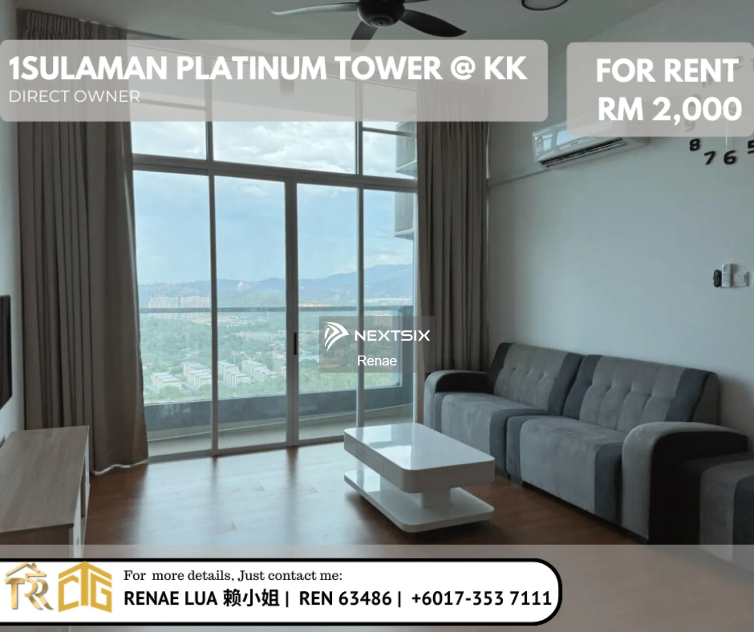 Serviced Residence For Rent in Kota Kinabalu Sabah