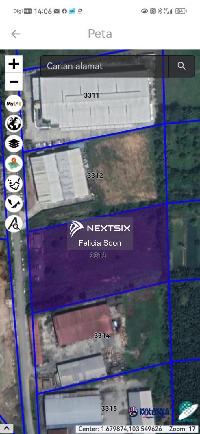 Industrial Land For Sale in Kulai Johor
