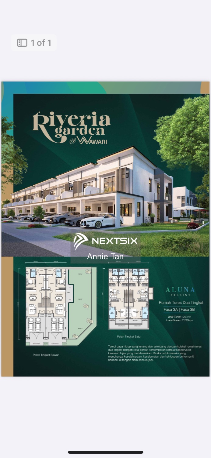 2-sty Terrace/Link House floor plan - Image 1