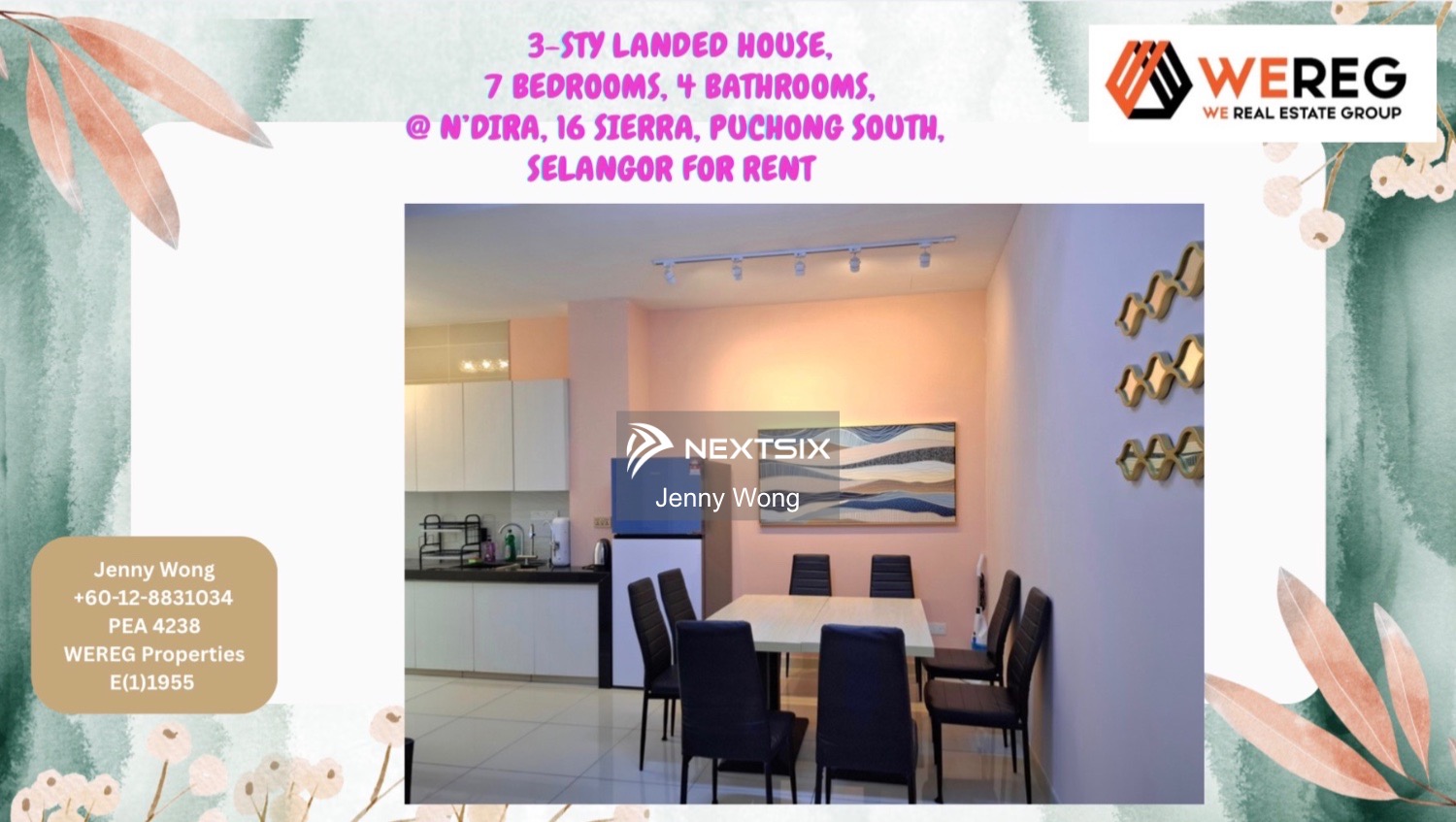 3-sty Terrace/Link House For Rent in Puchong South Selangor - Image 5