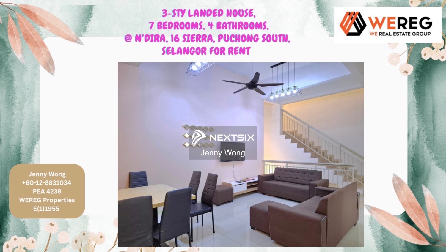 3-sty Terrace/Link House For Rent in Puchong South Selangor - Image 6