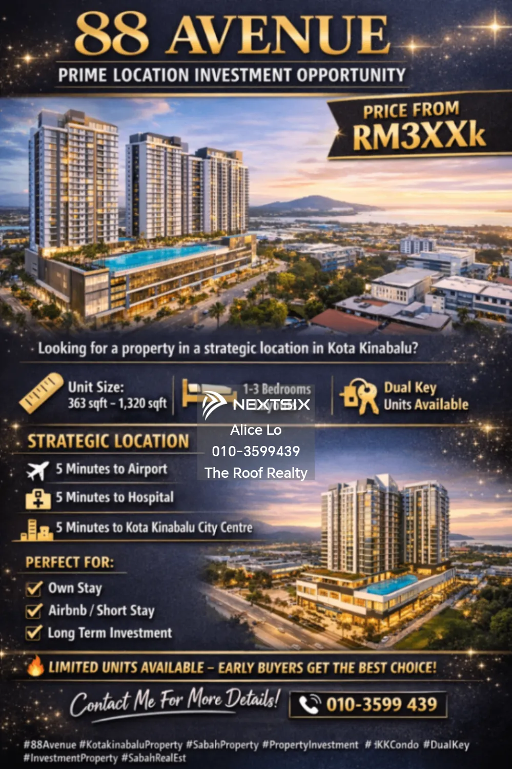 Condominium For Sale in Kota Kinabalu Sabah