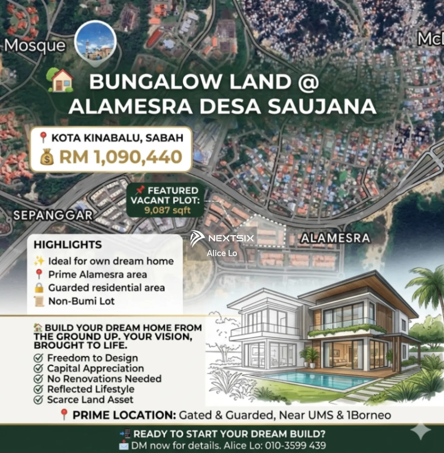 Residential Land For Sale in Kota Kinabalu Sabah