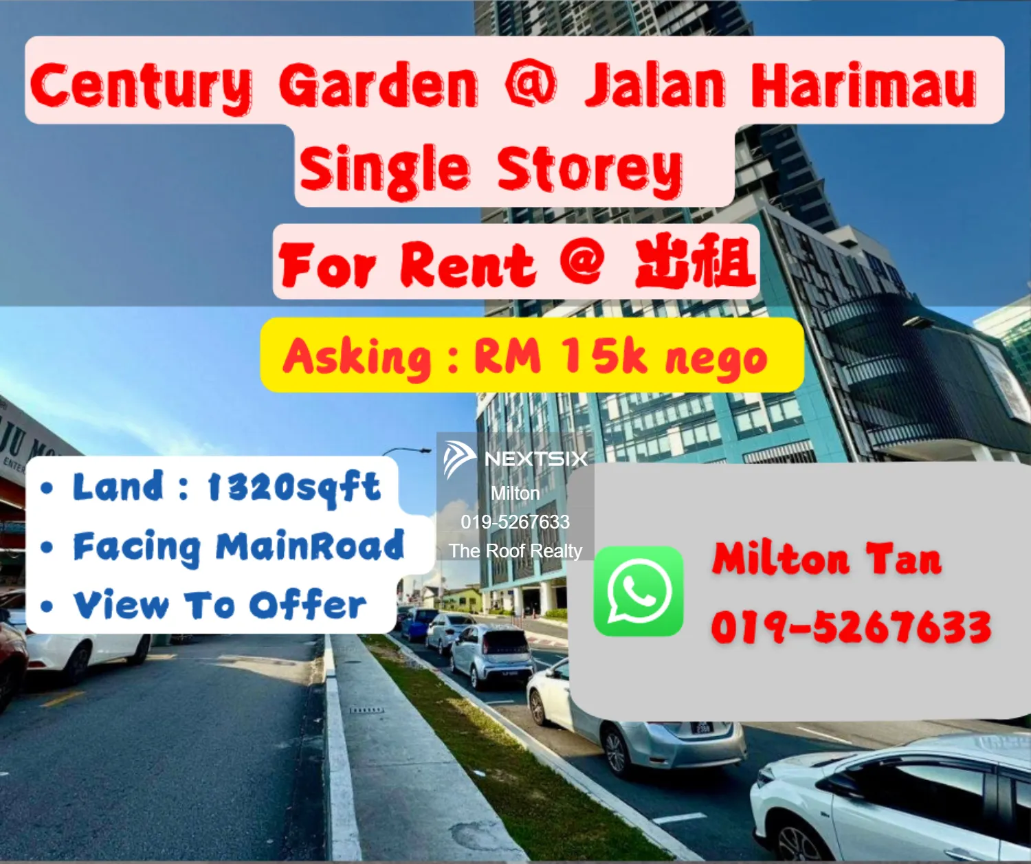 Shop For Rent in Johor Bahru Johor