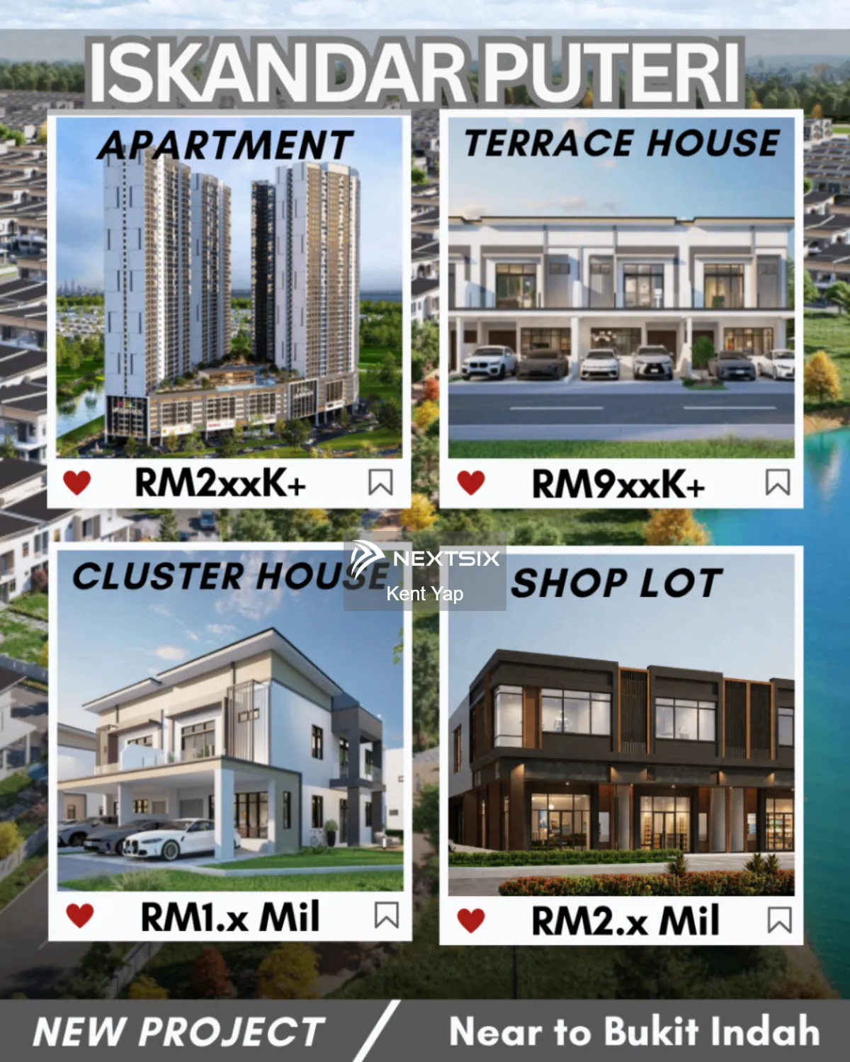 2-sty Terrace/Link House For Sale in Iskandar Puteri (Nusajaya) Johor