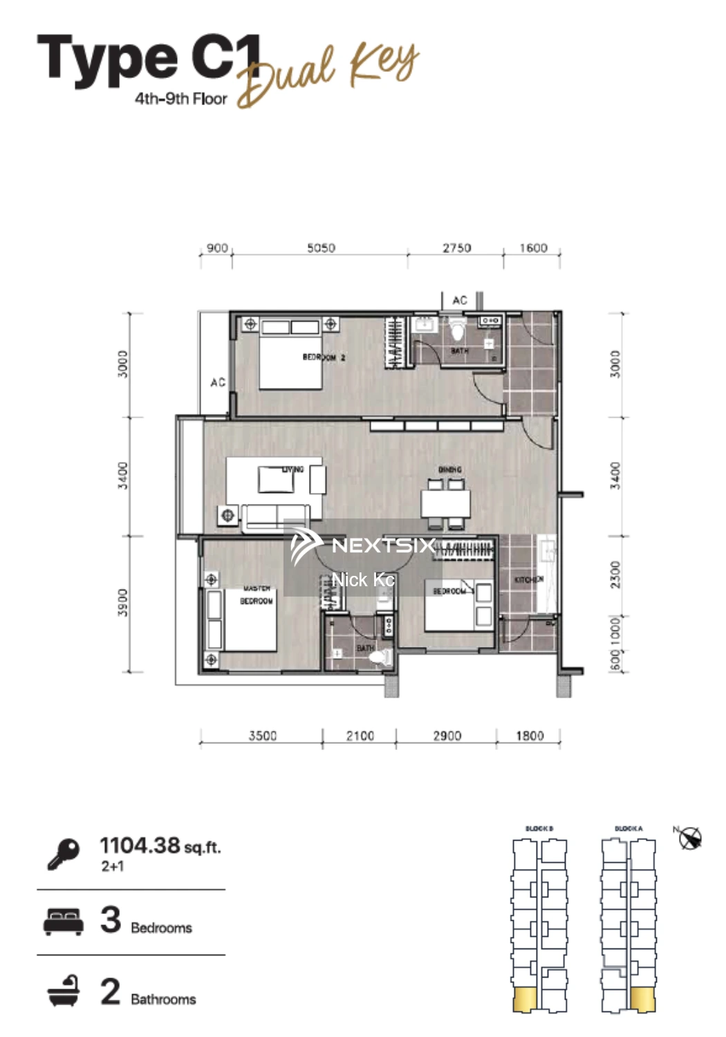 Apartment floor plan - Image 1