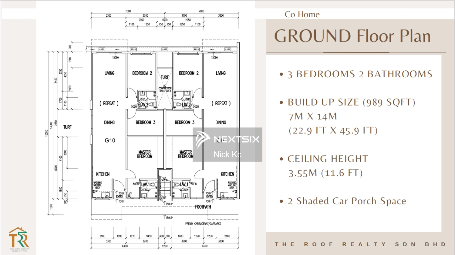 Townhouse floor plan - Image 2