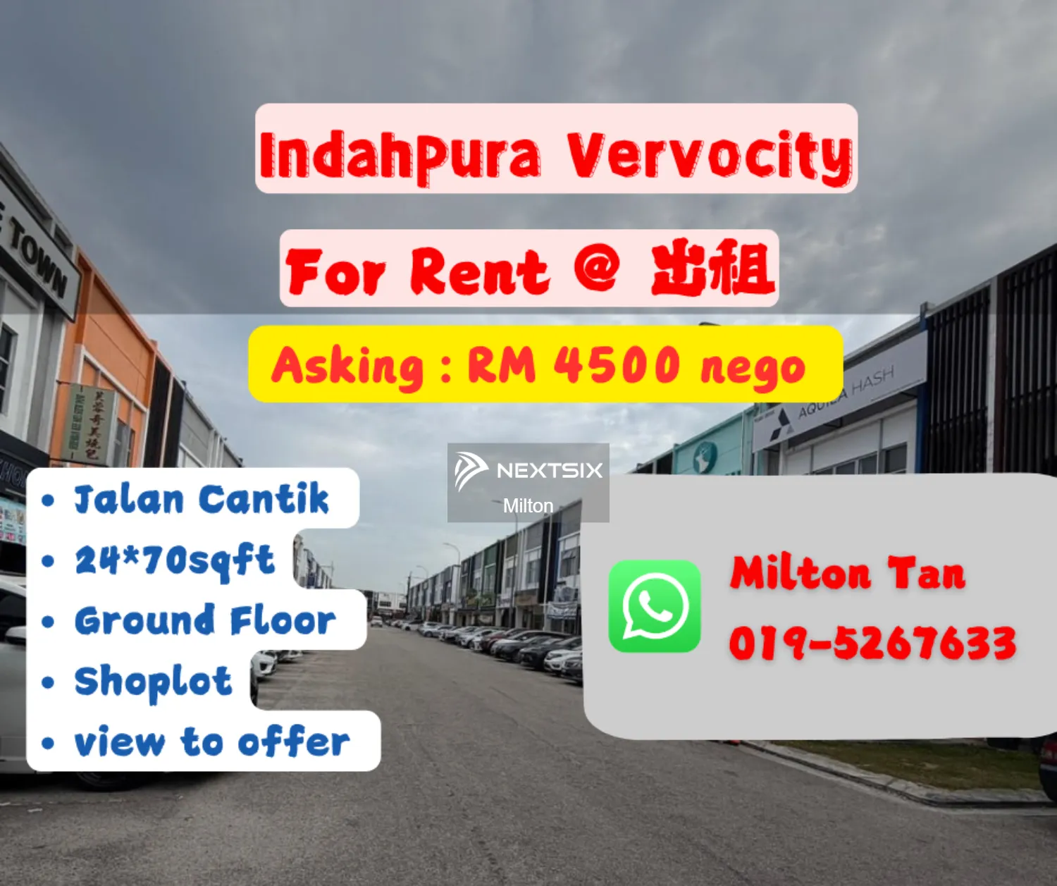 Shop For Rent in Kulai Johor