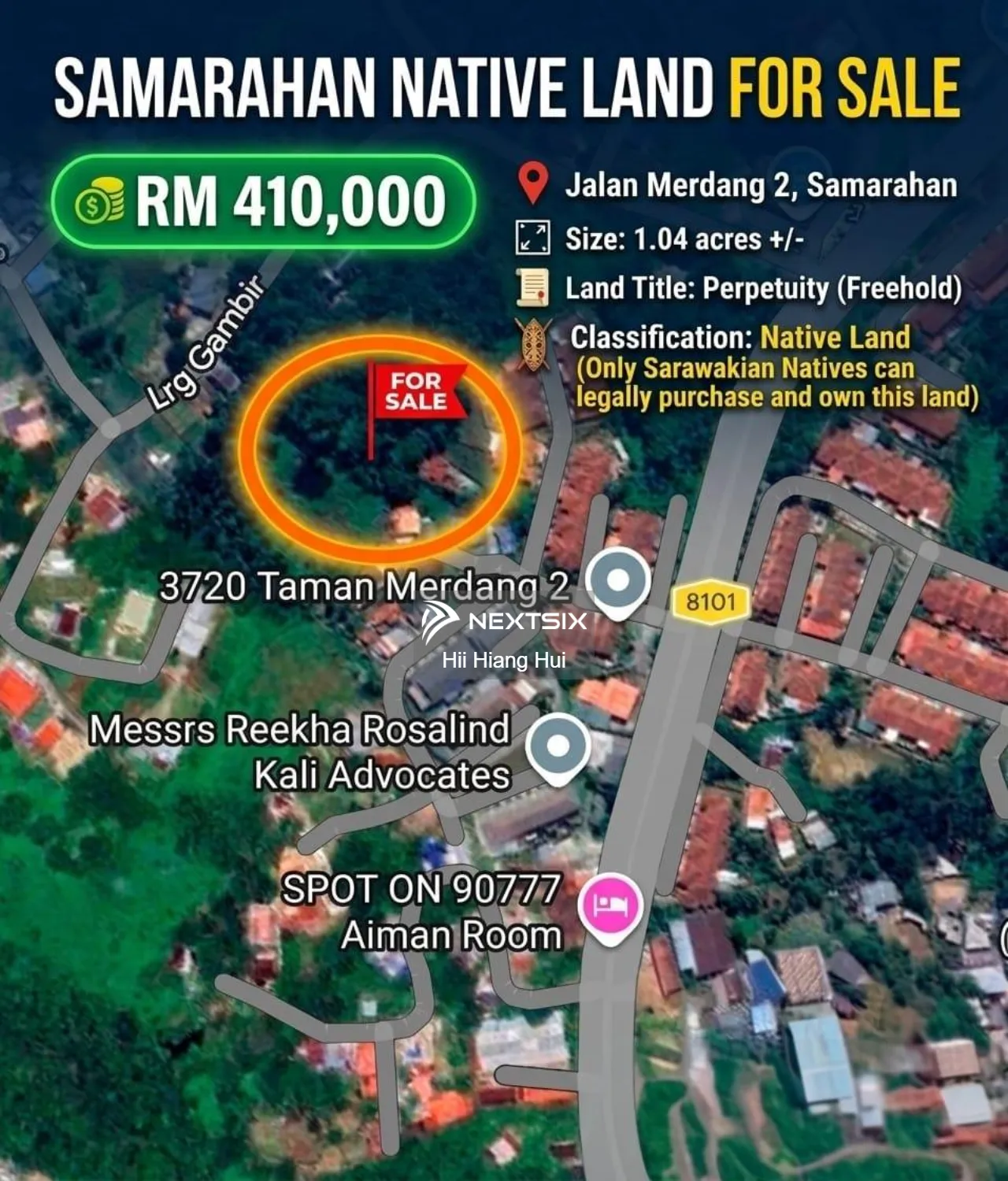 Agricultural Land For Sale in Kota Samarahan Sarawak