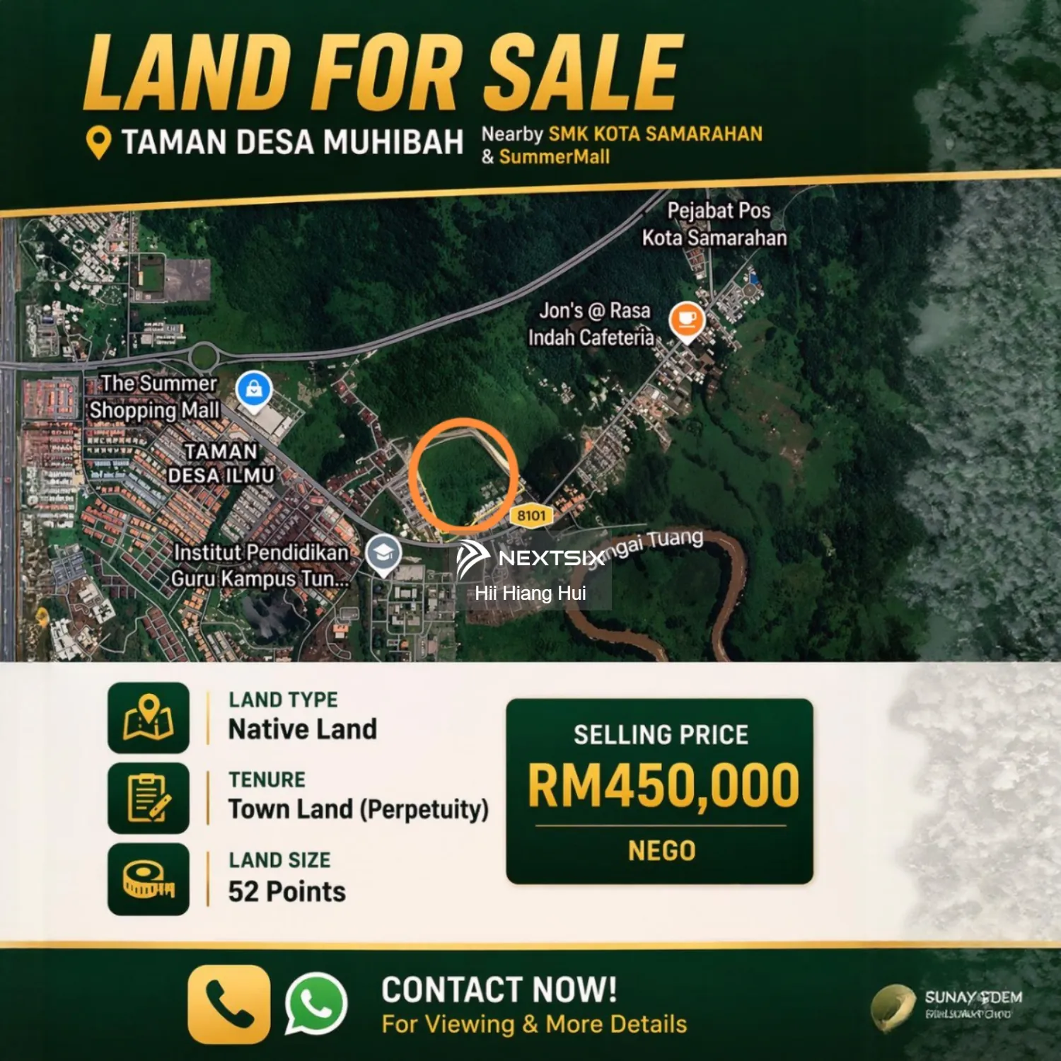 Agricultural Land For Sale in Kota Samarahan Sarawak