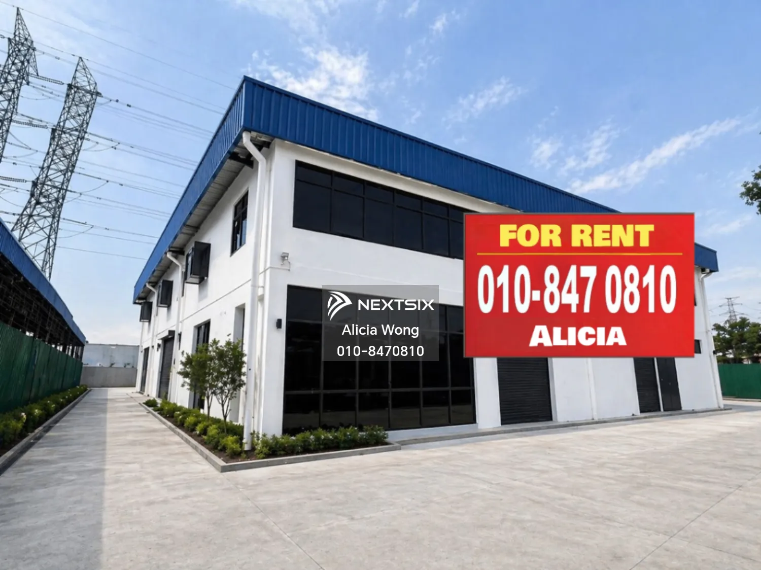 Detached Factory For Rent in Butterworth Penang