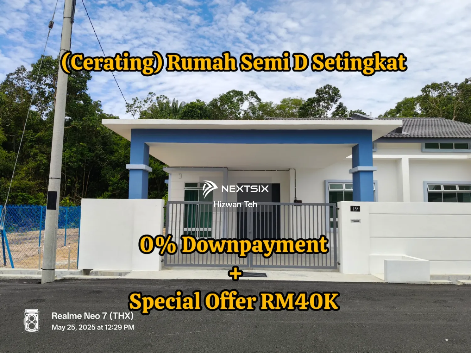 Semi-detached House For Sale in Balok Pahang