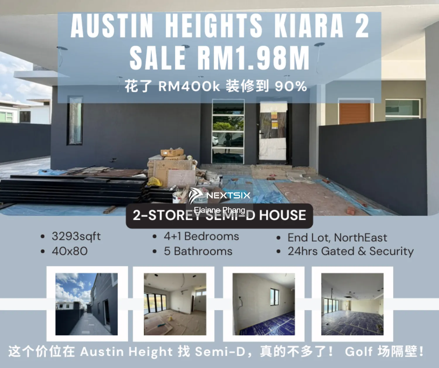 Semi-detached House For Sale in Johor Bahru Johor