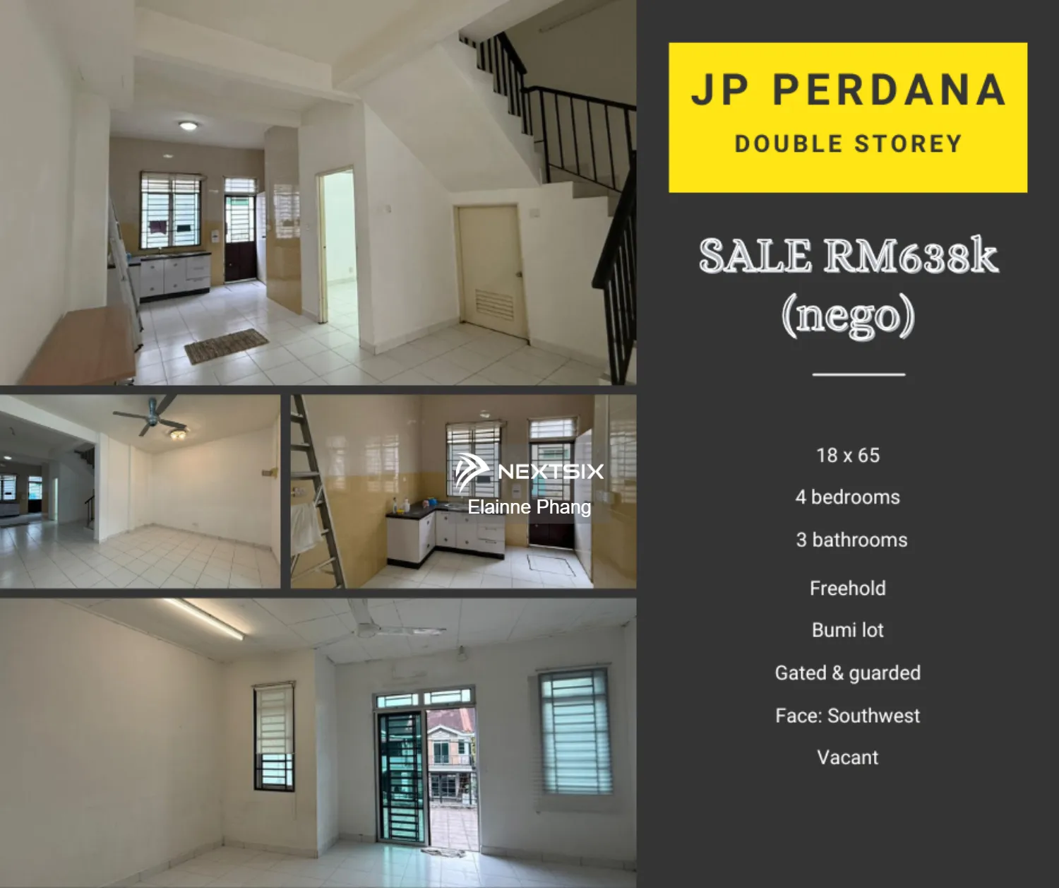 2-sty Terrace/Link House For Sale in Johor Bahru Johor