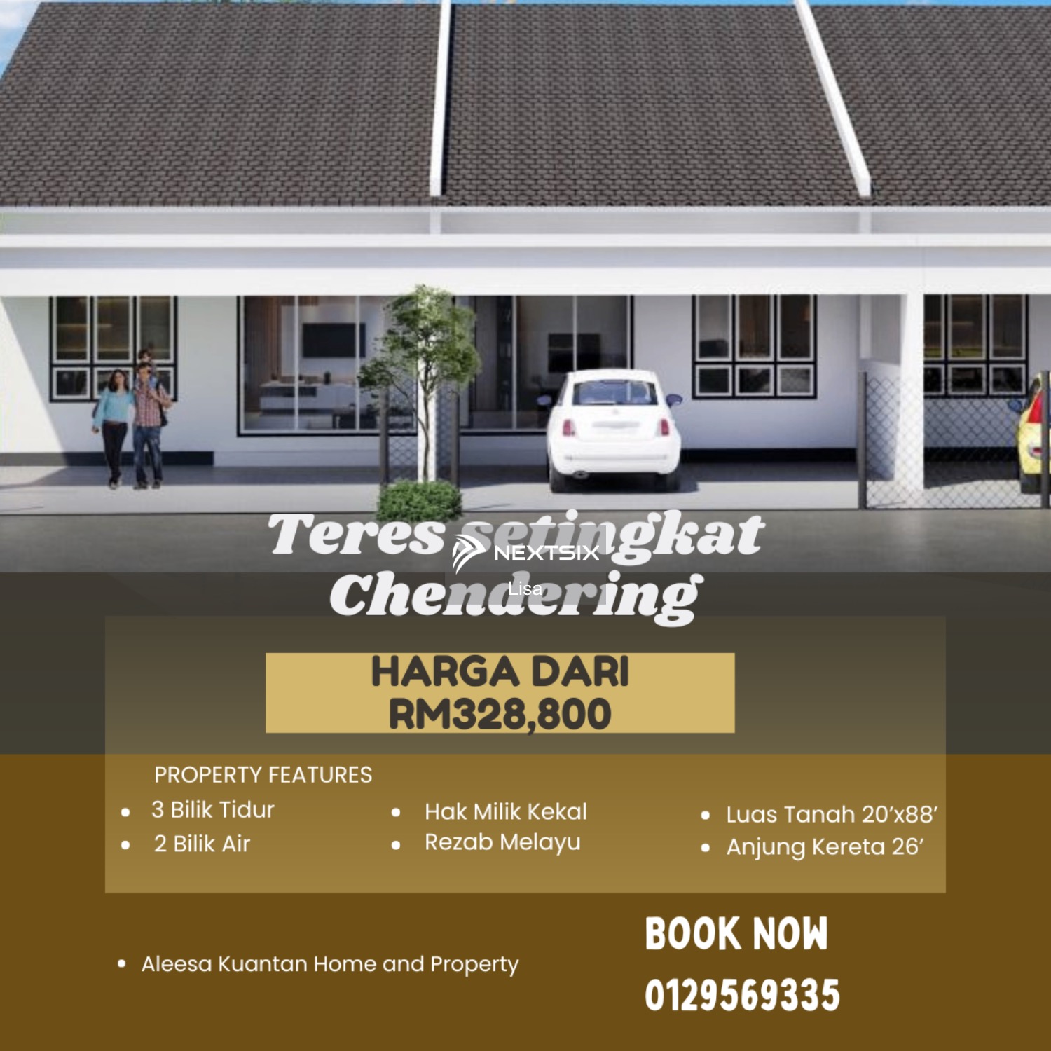 1-sty Terrace/Link House For Sale in Kuantan Pahang