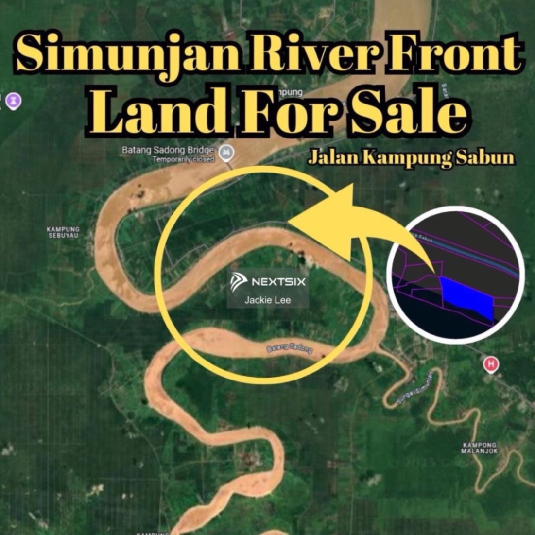 Agricultural Land For Sale in Simunjan Sarawak